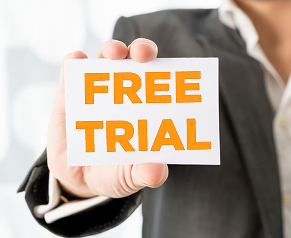 free trial for customers at editesy
